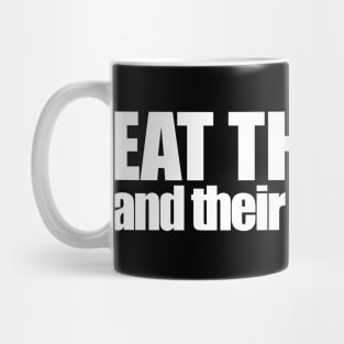 Eat The Rich, White Mug